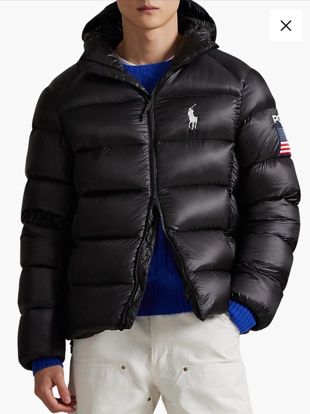 Polo Ralph Lauren The Hawthorne Flag Down Jacket